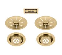 Blanco Kit de vidage et de trop-plein pour cuve double, 203477,