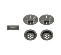 Blanco Kit de vidage et de trop-plein pour cuve double, 206901,