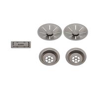 Blanco Kit de vidage et de trop-plein pour cuve double, 207410,
