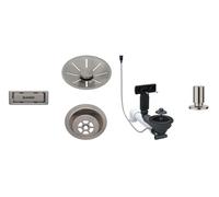 Blanco - Kit de vidage InFino, avec commande excentrique, platine 207435