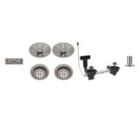 Blanco - Kit de vidage InFino, avec commande excentrique, platine 207445
