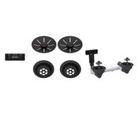 Blanco - Kit de vidage InFino, noir mat 207438