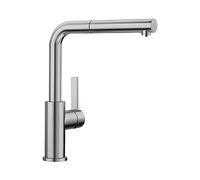BLANCO Lanora-S 525126 Robinet de Cuisine Acier Inoxydable Brossé Basse Pression