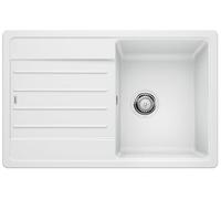 BLANCO LEGRA 45 S - Évier Rectangulaire en Granit pour Meubles Bas de 45 cm de Large - En SILGRANIT - Blanc - 522203