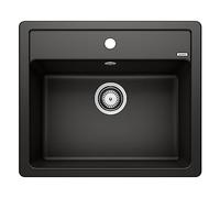 Blanco Évier de cuisine Legra 6 en granit 58,5 x 50 cm Noir 526084