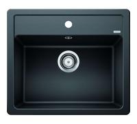Blanco Évier LEGRA 6 rectangulaire en SILGRANIT pour meuble bas 60 cm sans égouttoir Gris 523332