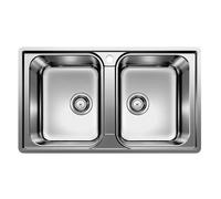 Blanco Lemis 8 - Évier, 86x50 cm, inox brossé 523039