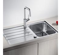 Blanco Évier Lemis 45 S-IF – Acier inoxydable 86×50 cm – Réf. 523031