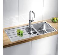 Blanco Lemis 6 S-IF évier en acier inoxydable 100x50 cm acier 523033
