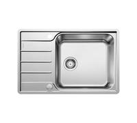 Blanco Évier Lemis XL 6 S-IF Compact – inox 78×50 cm – réversible, commande excentrique