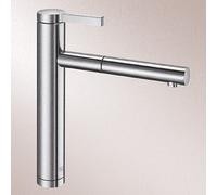 Blanco Mitigeur de cuisine sur pied Linee-S 517593 inox douchette extractible pivotant brossé