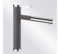 Blanco Linee Mitigeur de cuisine pivotant, avec douchette extractible, 518804,