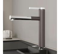 Blanco Linee Mitigeur de cuisine pivotant, avec douchette extractible, 526956,
