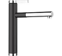 Blanco Linee -s Mélangeur de cuisine 518438 extensible, aspect SILGRANIT anthracite / chromé