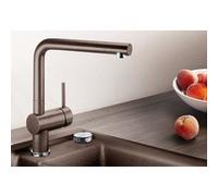 Blanco Linus De S Vario Robinet De Cuisine, Surface Métalliques, Chrome, Haute Pression, Blanc, 516702 Blanc G