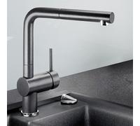 Blanco Mitigeur de cuisine Linus-S sur pied avec douchette extractible Anthracite
