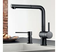 Blanco Linus Mitigeur de cuisine pivotant, avec douchette extractible, 525807,