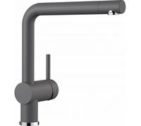 Blanco Mitigeur de cuisine Linus – sur pied à bec haut, haute pression – Gris/Graphite 518814