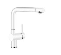 BLANCO LINUS - Robinet de Cuisine Moderne à Bec Haut - Haute Pression - Blanc - 516702