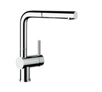 Blanco Mitigeur d’évier Linus S avec douchette extractible, chrome 512200