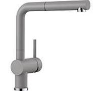 Blanco Linus -s Mélangeur de cuisine 516689 extensible, SILGRANIT aspect alumétallique