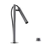 Blanco Luneoo S - Mélangeur électronique pour évier avec bras flexible et douchette, alimentation par le réseau, acier foncé 527975