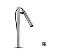 Blanco Luneoo S - Mitigeur de cuisine électronique avec bras flexible et douchette, alimentation secteur, acier 527972