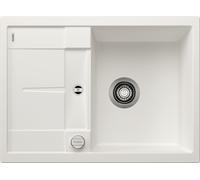 Blanco Évier de cuisine Metra 45 S Compact en SILGRANIT 68x50 cm Blanc 519576