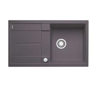Blanco Metra 5 - Évier en silgranit, 85x49 mm, avec commande excentrique, gris roche 519102