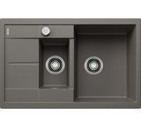 Blanco METRA 6 S Compact Évier Top Mount Vulcan Grau 527297