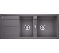 Blanco Metra 8 S évier en granit 116x50 cm gris/graphite/onyx 518884