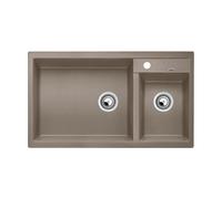 Blanco Évier en Silgranit Metra 9 86×50 cm Bac gauche Tartufo 517364