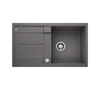 Blanco Évier de cuisine Metra 5 S – Silgranit 86 x 50 cm avec égouttoir – Gris 518871