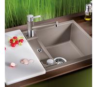 Blanco Évier de cuisine Metra 45 S Compact 68x50 cm SILGRANIT beige 519580
