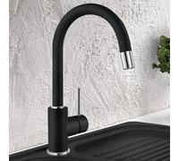 Blanco Mida Mitigeur de cuisine pivotant, avec douchette extractible, 526146,