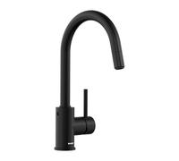 Blanco Mitigeur de cuisine sur pied Mida-S 526653 – Noir mat, bec extractible, cartouche céramique