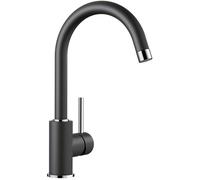 Blanco Mitigeur de cuisine sur pied Mida 519415 – Anthracite, bec orientable 360°
