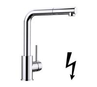 Blanco Mila S - Mitigeur d’évier avec douchette extractible, chrome 521466