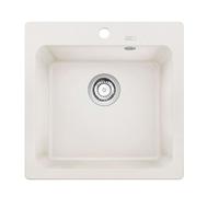 Blanco Naya 5 - Évier en silgranite, 52x51 cm, blanc 526582