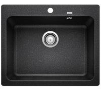 Blanco Évier de cuisine Naya 6 – Silgranit – 61,5 x 51 cm – Meuble bas 60 cm – Anthracite – 519638
