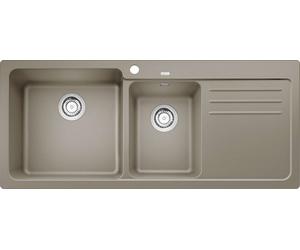 Blanco Naya 8 - Évier en silgranit, 116x50 cm, tartufo 519660
