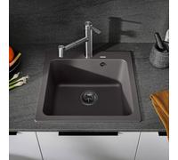 Blanco Naya 5 - Évier en silgranite, 52x51 cm, gris rocher 526580