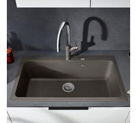 Blanco Naya XL 9 - Évier en silgranit, 86x51 cm, gris 527316