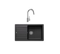 Pack évier à encastrer 86cm anthracite + mitgeur - Blanco - 528438 -