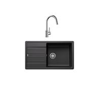 Pack évier à encastrer 86cm anthracite + mitgeur - Blanco - 528438 -