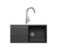Pack évier anthracite + mitigeur chrome 100cm - Blanco - 528427 -