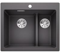 Blanco Pleon 6 Split Silgranit GRIS ROCHER