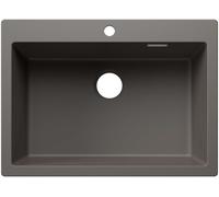 Blanco Pleon 8 - Évier en silgranit, 70x51 cm, gris volcan 527779