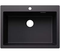 Blanco Pleon 8 - Évier en silgranit, 70x51 cm, noir 527778
