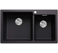 Blanco Pleon 9 - Évier en silgranit, 86x50 mm, InFino, noir 527636